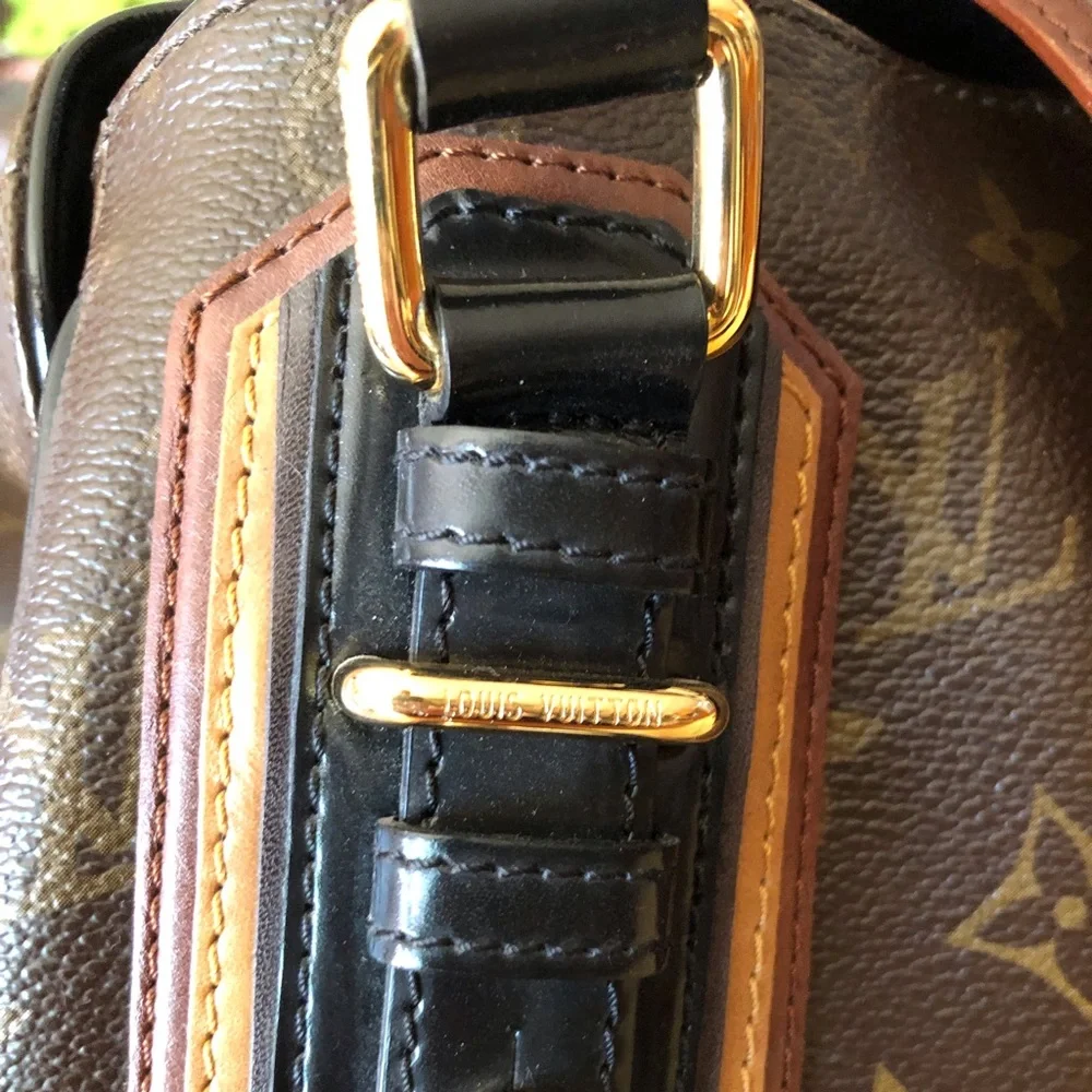 🍒LOUIS VUITTON Mirage Greit Handbag VINTAGE LImited Edition Monogram - Picture 7 of 10